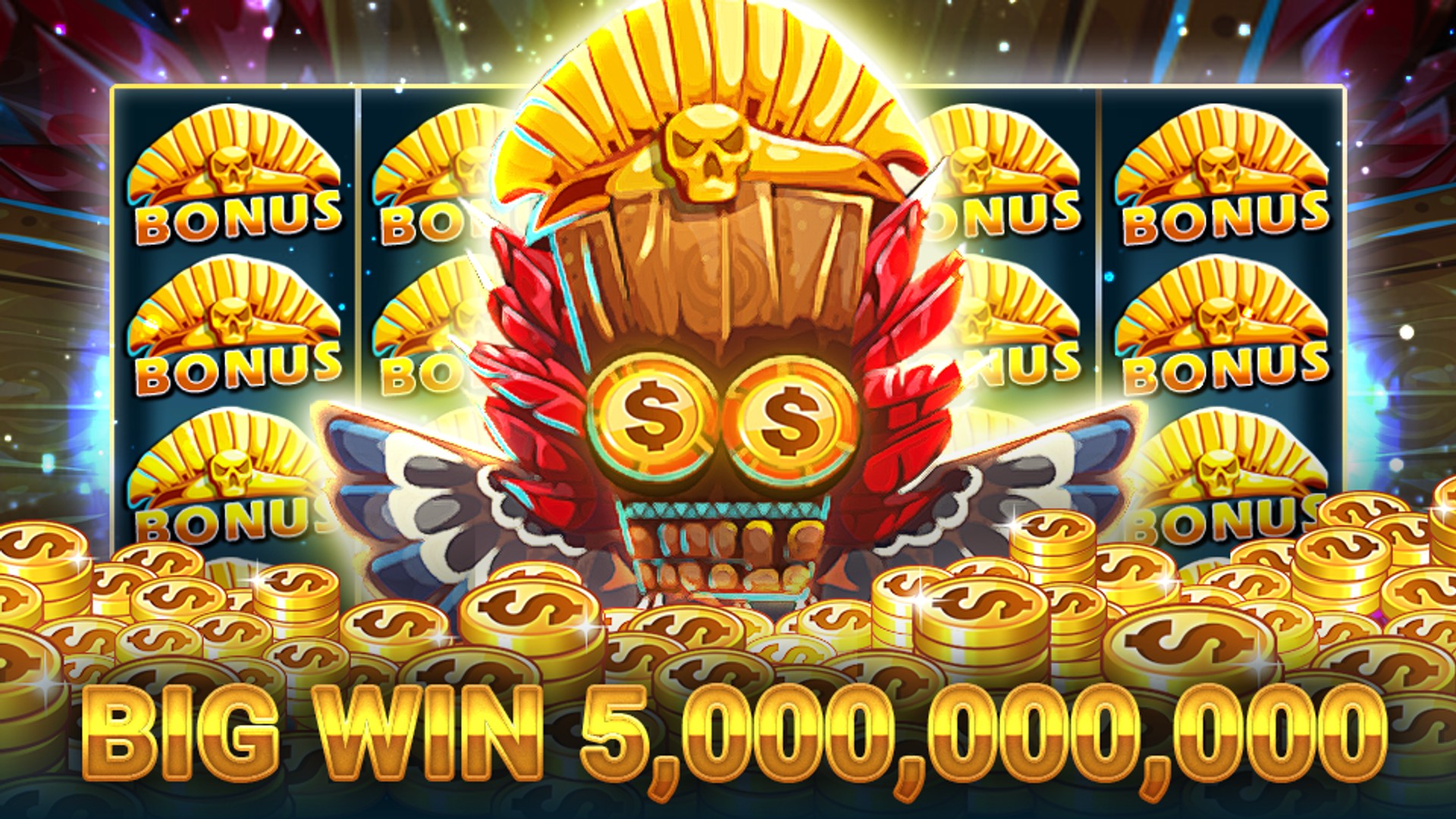 Hình ảnh trò chơi Slot JILI với biểu tượng tiền thưởng lớn